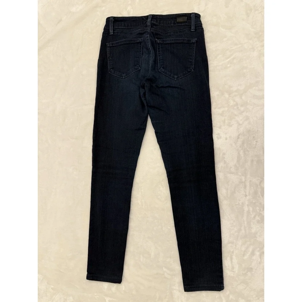Paige Verdugo Ultra Skinny Women's Jeans Size 25 Dark Wash Stretch‎ Midrise